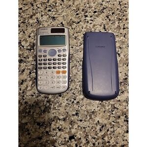 Casio FX-115ES‎ PLUS Scientific Calculator Top Corners Of Display Show Damage